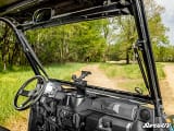 SuperATV Polaris Ranger XP Kinetic Scratch-Resistant Flip Windshield  UTVS0125237-MAIN