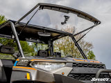 SuperATV Polaris Ranger XP Kinetic Scratch-Resistant Flip Windshield  UTVS0125237-MAIN
