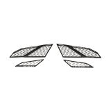 DRT Motorsports Polaris RZR Pro XP / Pro R / Turbo R Shreddy Complete Intake Vent Set  UTVS0126068