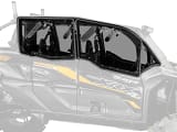 SuperATV Kawasaki Teryx KRX 4 1000 Hard Cab Enclosure Upper Doors  UTVS0126710-MAIN