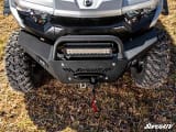 SuperATV Can-Am Defender HD7 Heavy Weight Winch-Ready Front Bumper  UTVS0127100-MAIN