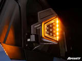 SuperATV Polaris Xpedition Dual Section LED Side-View Mirrors  UTVS0127291