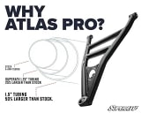 SuperATV Polaris Ranger Kinetic Atlas Pro 1.5" Rear Offset A-Arms  UTVS0127325