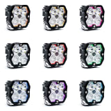 Baja Designs Universal Squadron 2.0 Sport Black LED Auxiliary Light Pods (Pair)  UTVS0128536-MAIN