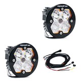 Baja Designs Universal Squadron-R 2.0 Sport Black LED Auxiliary Light Pods (Pair)  UTVS0128555-MAIN