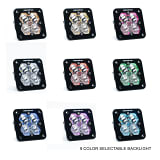 Baja Designs Universal Squadron 2.0 Sport Black Flush Mount LED Auxiliary Light Pod  UTVS0128606-MAIN
