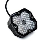 Baja Designs Universal Squadron 2.0 Sport Black Angled Flush Mount LED Auxiliary Light Pod  UTVS0128616-MAIN