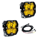 Baja Designs Universal Squadron 2.0 Pro Black LED Auxiliary Light Pods (Pair)  UTVS0128617-MAIN