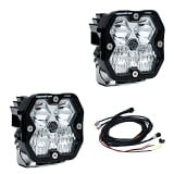 Baja Designs Universal Squadron 2.0 Pro Black LED Auxiliary Light Pods (Pair)  UTVS0128617-MAIN
