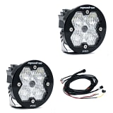 Baja Designs Universal Squadron-R 2.0 Pro Black LED Auxiliary Light Pods (Pair)  UTVS0128672-MAIN