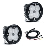 Baja Designs Universal Squadron-R 2.0 Pro Black LED Auxiliary Light Pods (Pair)  UTVS0128672-MAIN