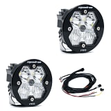Baja Designs Universal Squadron-R 2.0 Pro Black LED Auxiliary Light Pods (Pair)  UTVS0128672-MAIN