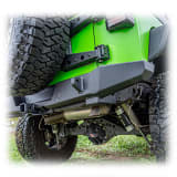 Turn Offroad 2007-2018 Jeep Wrangler JK Rear Bumper with Hitch Receiver / Tow Hooks  UTVS0129063