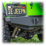 Turn Offroad 2007-2018 Jeep Wrangler JK Rear Bumper with Hitch Receiver / Tow Hooks  UTVS0129063