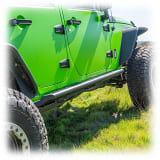 Turn Offroad 2007-2018 Jeep Wrangler JK Frame Mounted Rock Sliders with Step  UTVS0129065