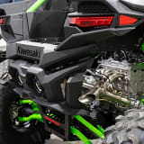 RPM Powersports Kawasaki Teryx H2 2.5" Full Exhaust System with Chambered Muffler and E-Valve  UTVS0129095-MAIN