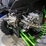 RPM Powersports Kawasaki Teryx H2 2.5" Full Exhaust System with Chambered Muffler and E-Valve  UTVS0129095-MAIN
