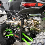 RPM Powersports Kawasaki Teryx H2 2.5" Dual Sport Full Exhaust System with Dual Sport Muffler and E-Valve  UTVS0129111-MAIN