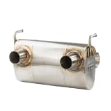 RPM Powersports Kawasaki Teryx H2 3/4 Exhaust - 2.5" Mid Pipe with Chambered Muffler and E-Valve  UTVS0129134-MAIN
