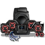 SSV Works Polaris RZR Pro R / Pro S / Pro XP Phase-5 V-Spec 7-Speaker Plug-&-Play Kit w/MRB4 Radio  UTVS0129750
