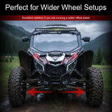 Tusk Can-Am Maverick X3 Quick Release Fender Flare Kit  UTVS0132173