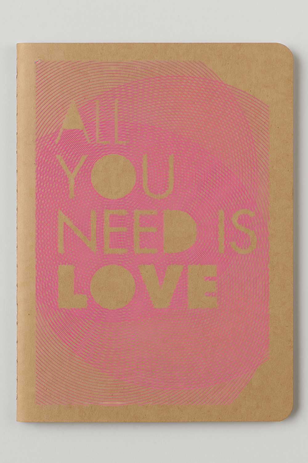 Cuaderno All You Need Is Love - Tapa