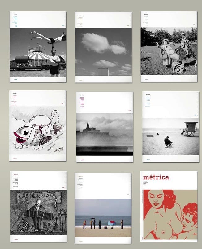 Tapas de la revista Métrica original