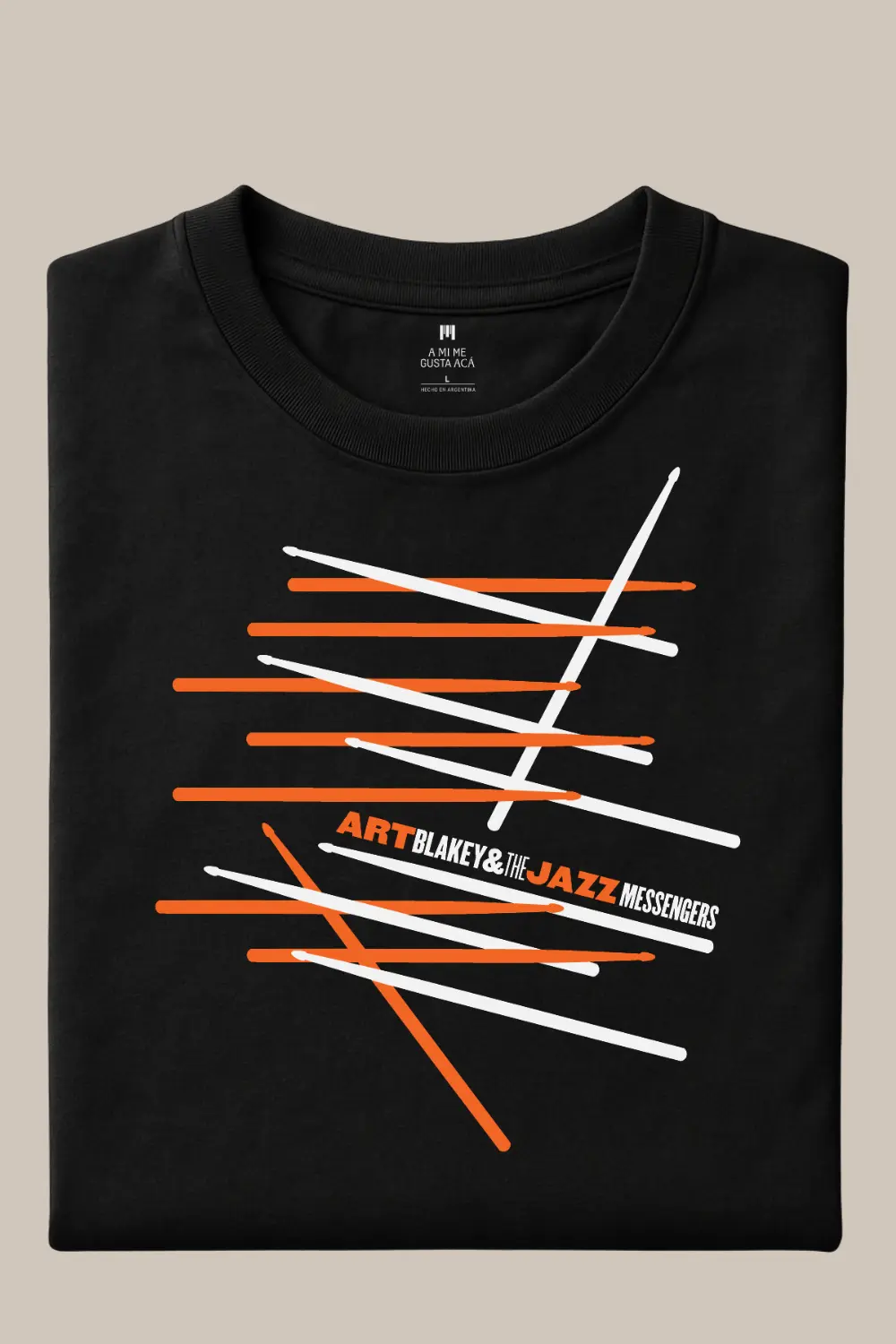 Remera homenaje a Art Blakey — Métrica