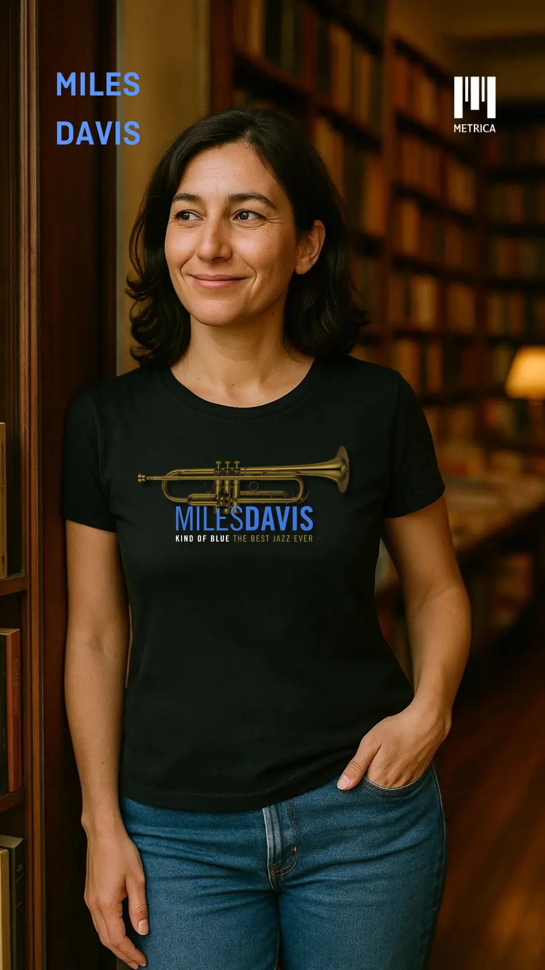 Remera Miles Davis