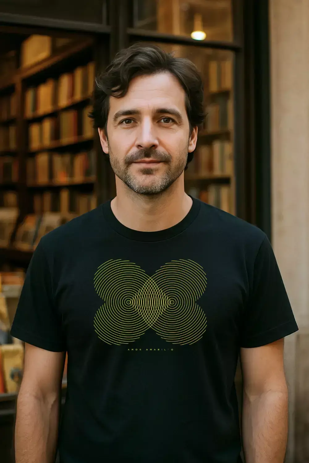 Remera hombre Amor Amarillo