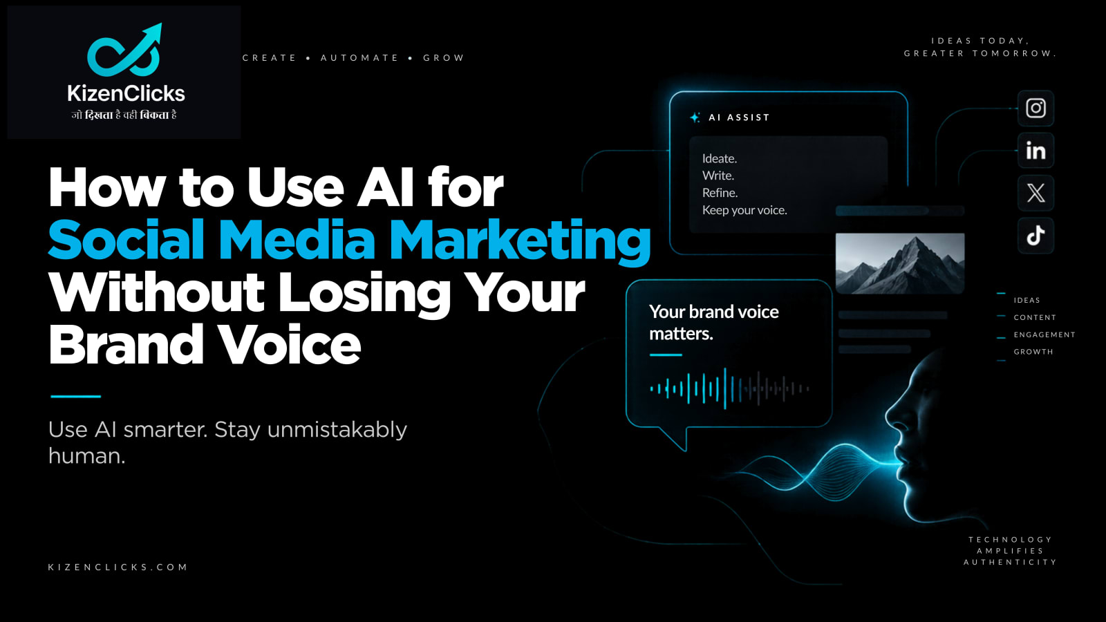 How to Use AI for Social Media Marketing Without Losing Your Brand Voice