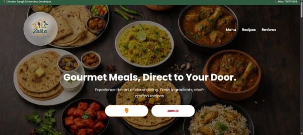 Zaika Ghar Ka ù Authentic Taste