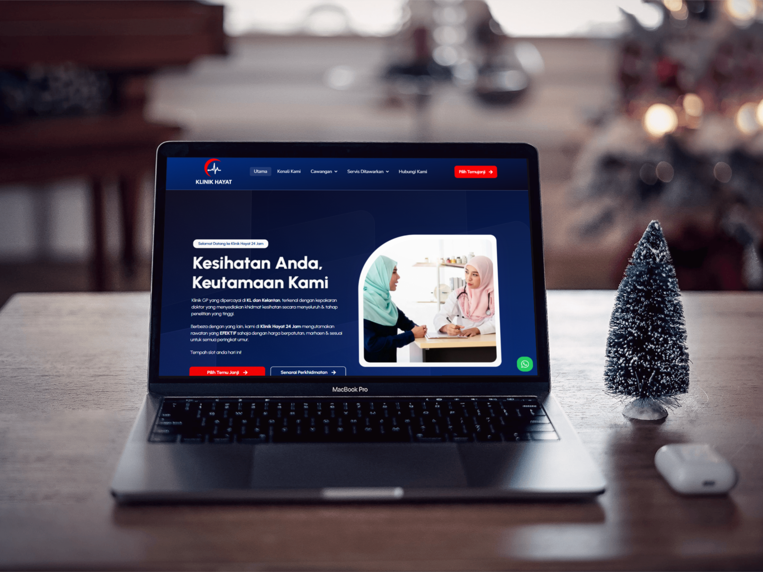 Klinik Hayat — Website Design Case Study