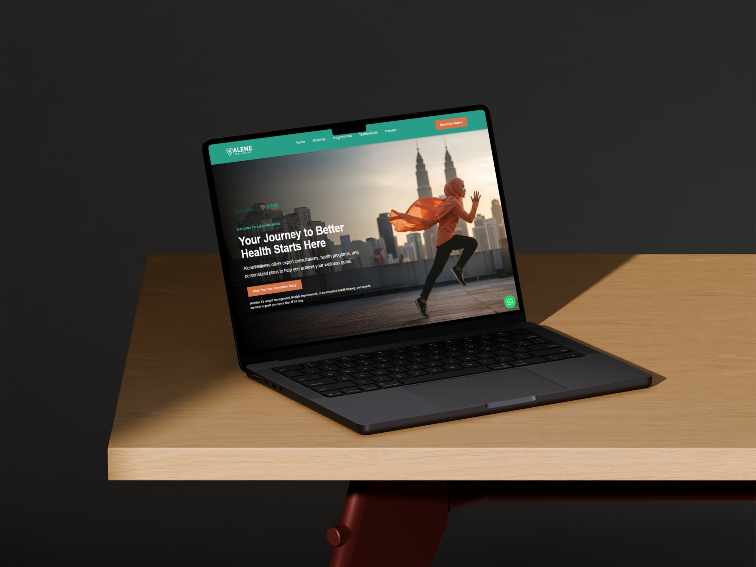 Alene Wellness — Website Design Case Study