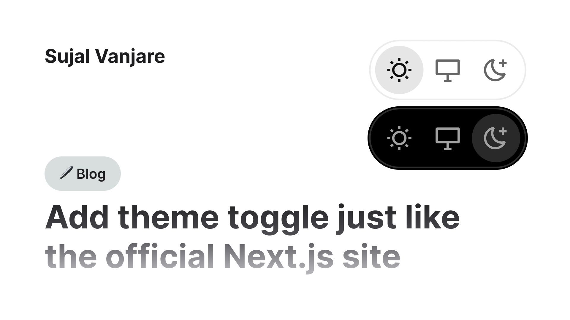 Footer Theme Toggle