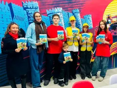 Нижнекамские ЮИДовцы отметили День рождения акцией за&nbsp;безопасность на&nbsp;дорогах