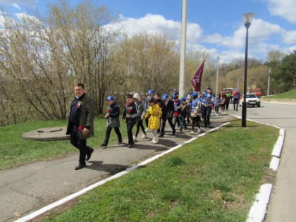 В Елабуге прошла акция «Шагающий автобус»
