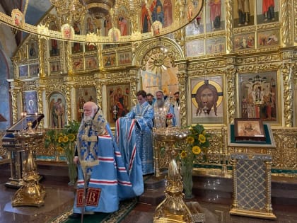 Митрополит Кирилл принимает участие в проходящих в Ярославле торжествах в честь Толгской иконы Богородицы
