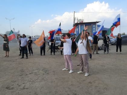 В Верхнеуслонском районе встретили военных, вернувшихся после специальной военной операции