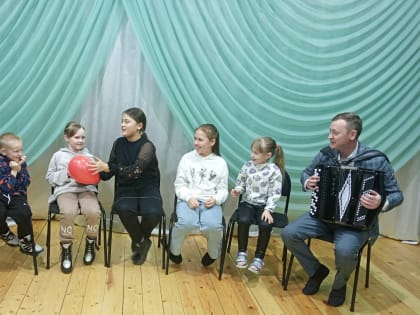 Игровая программа "Большая перемена" в Кзыл-Мешинском СДК