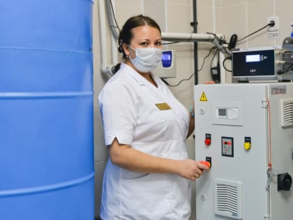 В Нурлатской ЦРБ обновили систему подготовки воды для прохождения гемодиализа