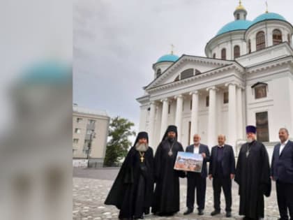 Епископ Мефодий встретил Палестинскую делегацию в Казани