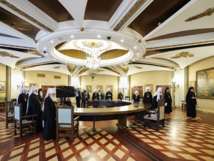 Священный Синод Русской Православной Церкви обсудил вопросы, касающиеся Собора Украинской Православной Церкви