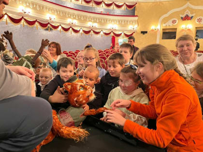 Еще один спектакль адаптирован для юных казанцев с нарушениями зрения
