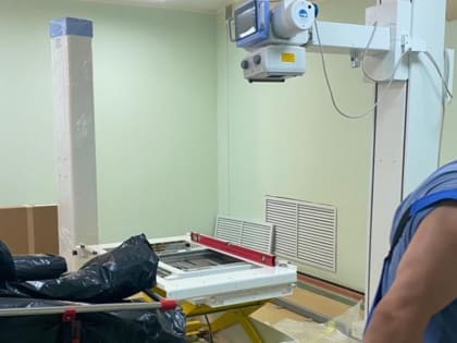Модернизация первичного звена: в Алексеевской ЦРБ начался монтаж нового рентгеновского оборудования