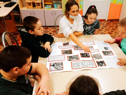 Воспитанники «Милосердия» посмотрели видеоматериал «Холокост – память поколений»