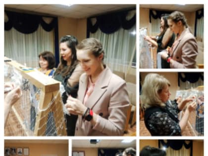 В Алексеевском благочинии продолжается изготовление маскировочных сетей для российских военнослужащих