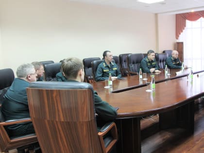 Первый заместитель министра Ильгизар Зарипов встретился с заместителем министра природных ресурсов и экологии Чувашии Еленой Дымзой