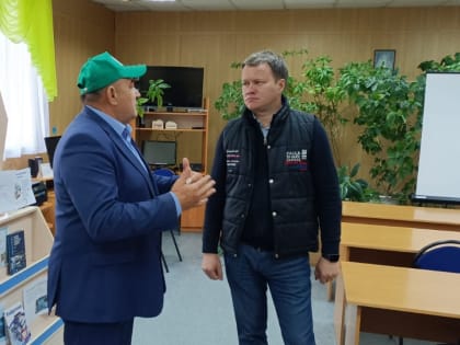 Руководитель района Радик Ислямов продолжает знакомство с районом
