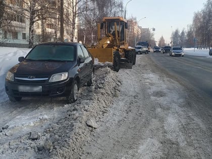 В плохой уборке челнинских дорог от снега обвинили коронавирус